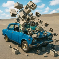 การทดสอบอุบัติเหตุรถยนต์: เมืองร้าง